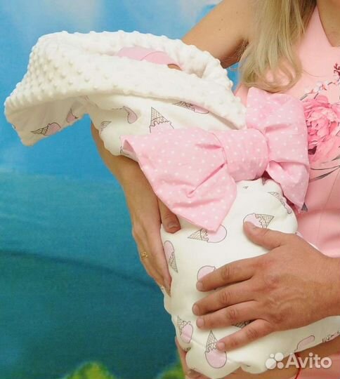 Конверт одеяло на выписку