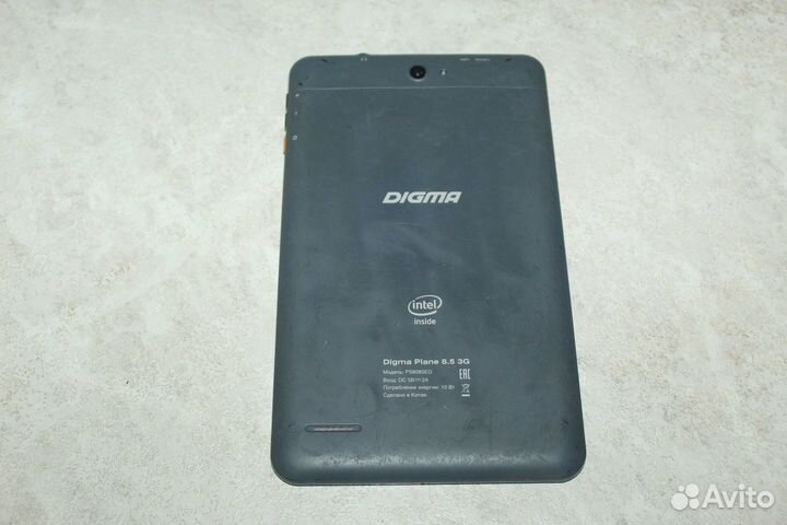 Планшет Digma Plane 8,5 3G неисправный