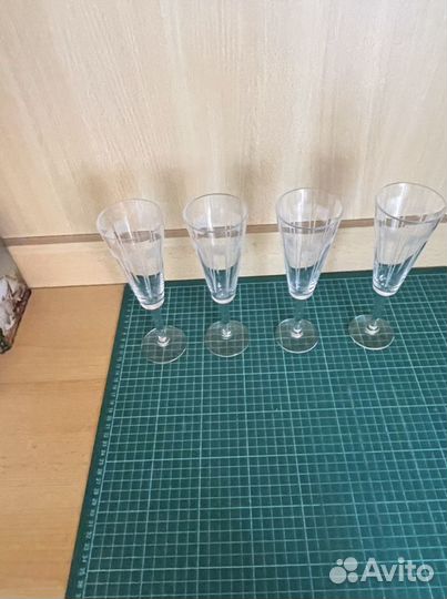Фужеры хрустальные СССР