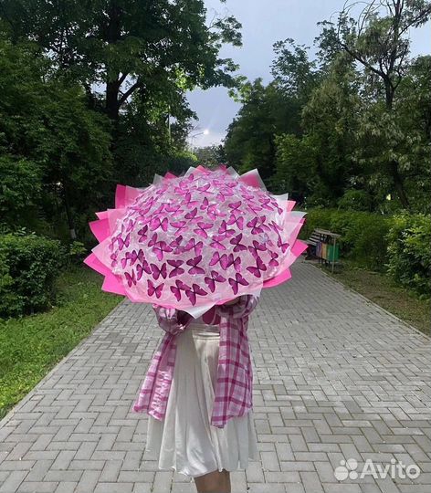 Букет из бабочек
