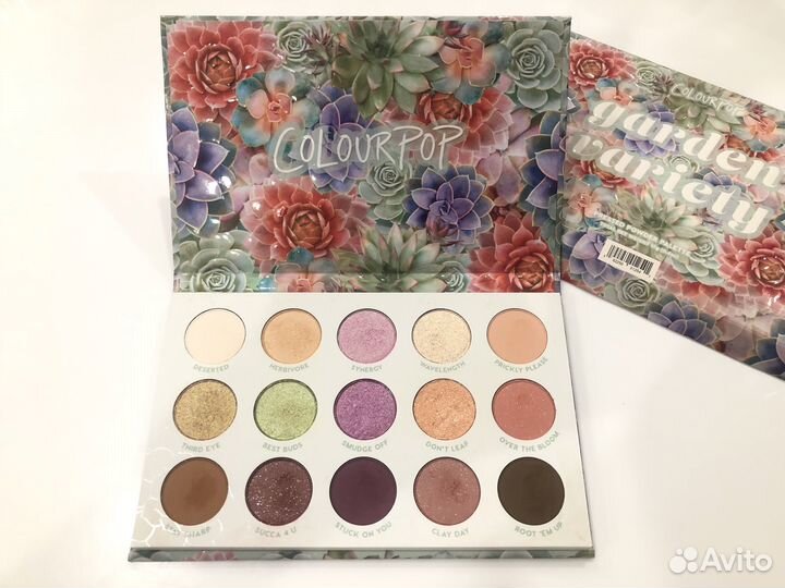 Палетка теней Colour pop
