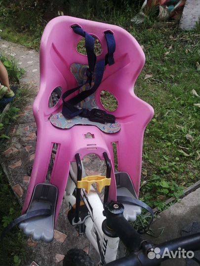 Детское велокресло переднее бу