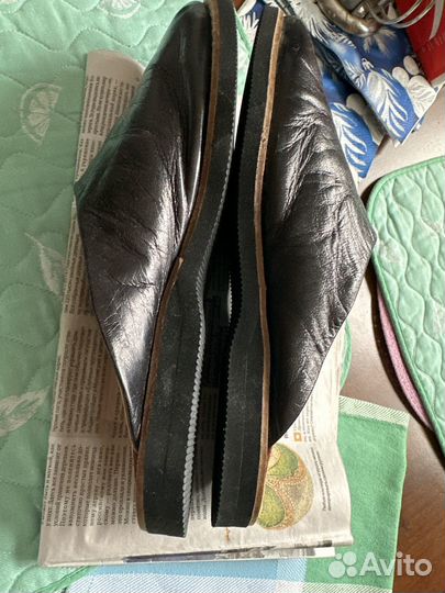 Сабо размер 42 унисекс натуральная кожа производст