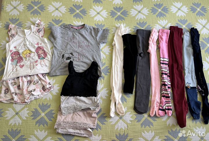 Вещи пакетом на девочку