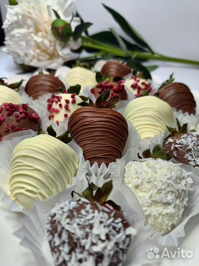 Клубника в шоколаде набор