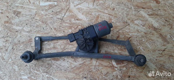 Трапеция дворников в сборе peugeot 206