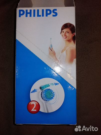 Насадка для электр. зубной щетки Philips HX2012