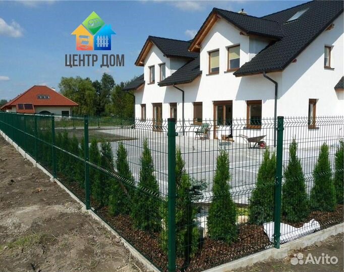 Забор из 3 д сетки