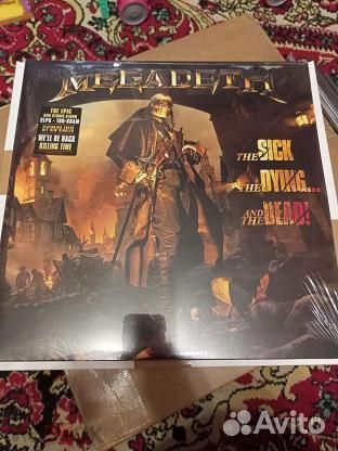 Megadeth на виниле 5 альбомов