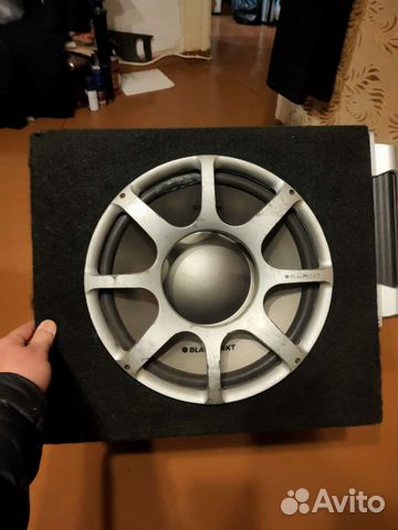 Сабвуфер и усилитель blaupunkt