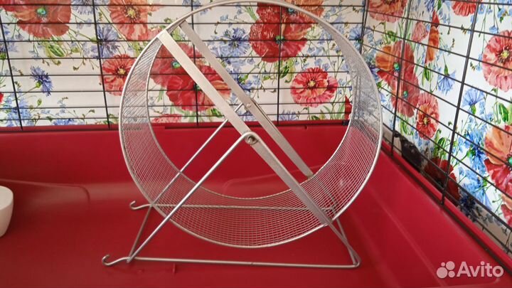 Клетка с аксессуарами для крыс