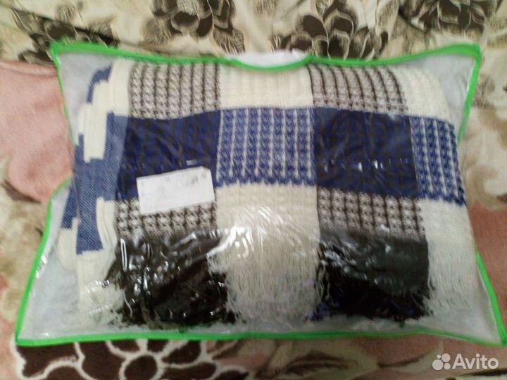 Плед вязанный