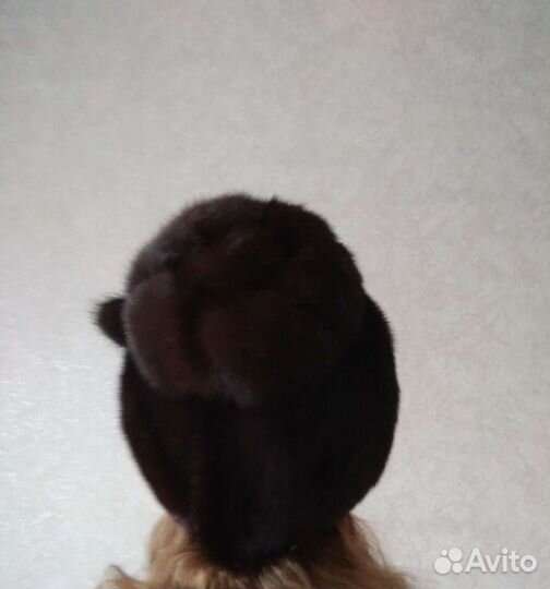 Шапка норковая женская