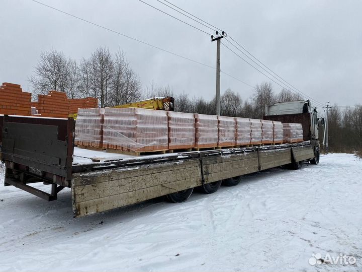 Кирпич строительный, полнотелый