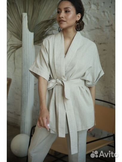 Костюм женский лён