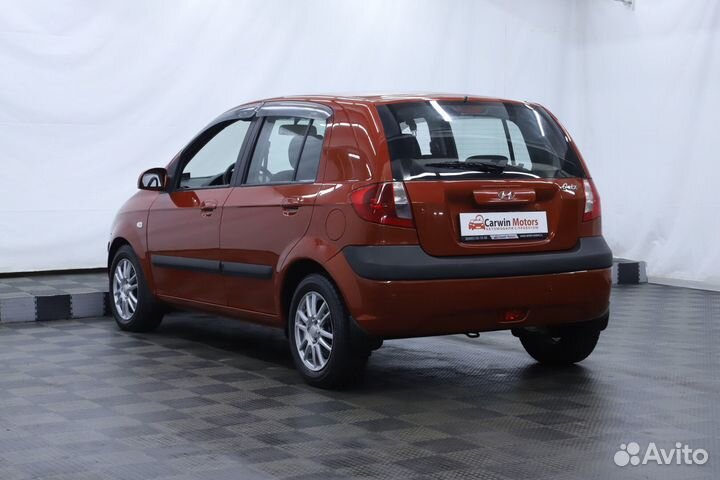 Hyundai Getz 1.4 AT, 2006, 163 500 км