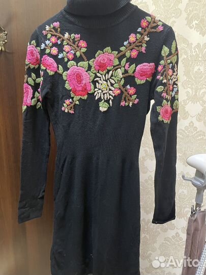 Платье теплое