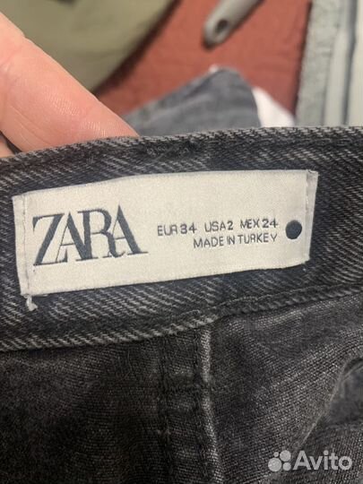 Джинсы zara женские 34 размер