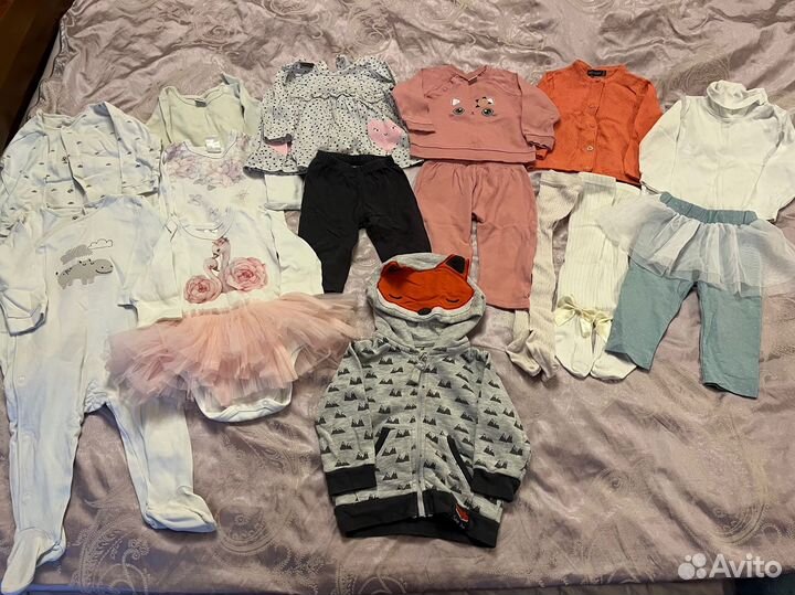 Вещи для девочки пакетом
