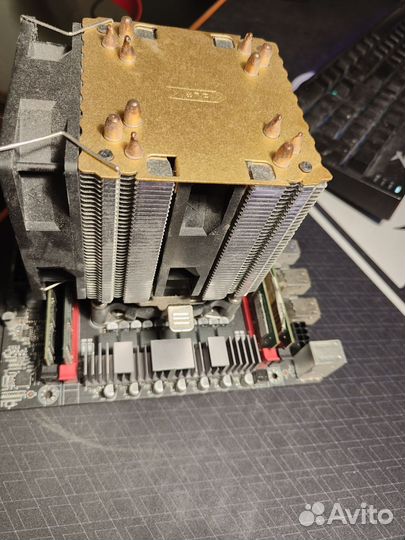 Сборка мать + проц +16озу +кулер