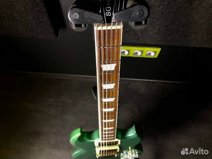 Epiphone SG Muse Green Metallic электрогитара