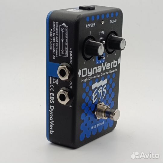 Ревербератор EbS DynaVerb stereo reverb