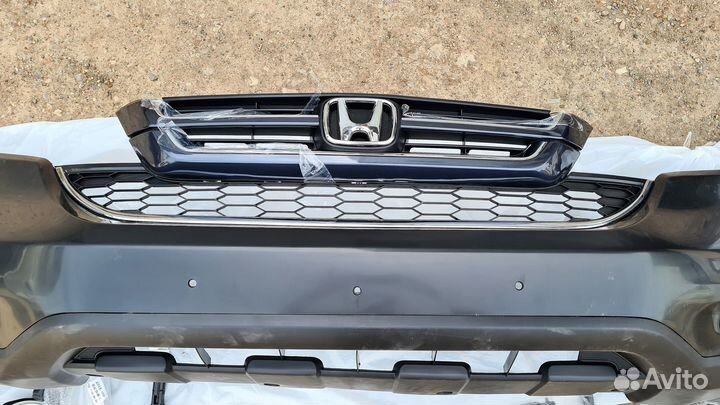 Бампер передний Honda CRV 3 рестайлинг