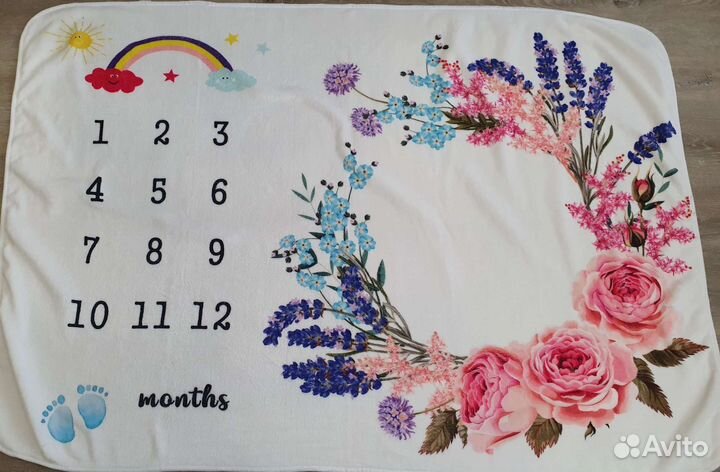 Плед для фотосессии детский