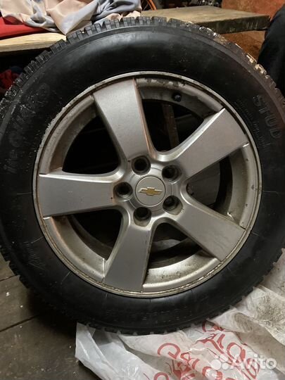 Диски штатные на chevrolet cruze r16 с резиной