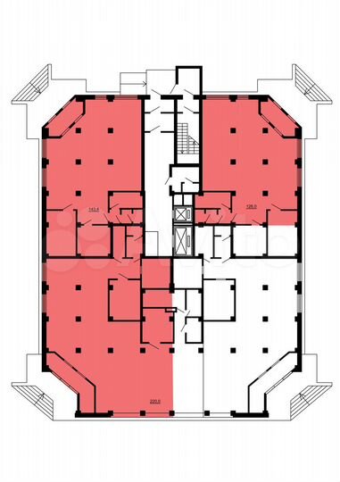 Офис, 143.4 м²