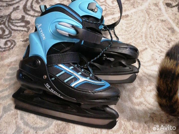 Роликовые коньки размер 34-37