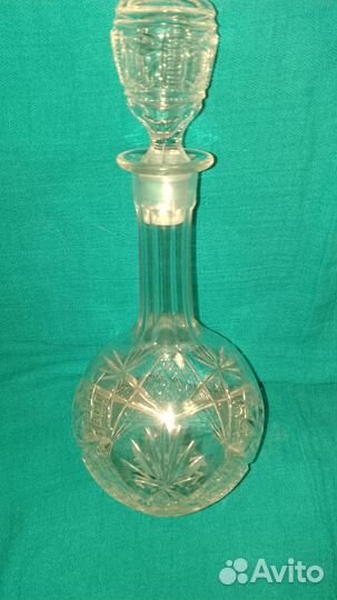Штофы и графины СССР хрусталь
