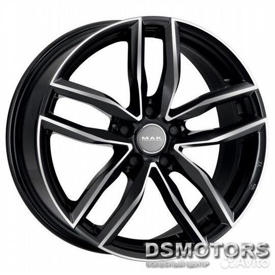 Диски Sarthe 8.0/19 5x112 ET42 d66.45 black mirror