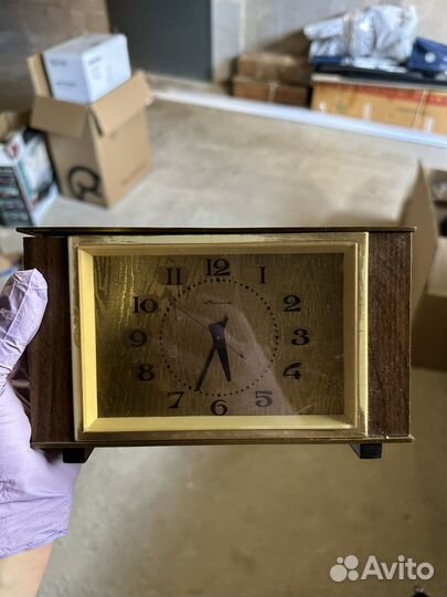 Настольные часы Молния СССР