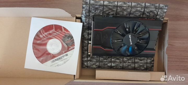 Видеокарта RX550 OC 4 GB saphire pulse