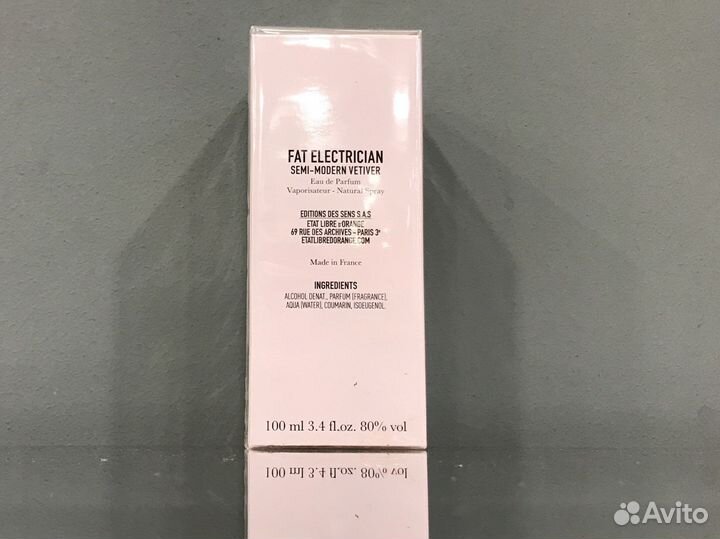 Парфюм Fat Electrican Unisex 100ml