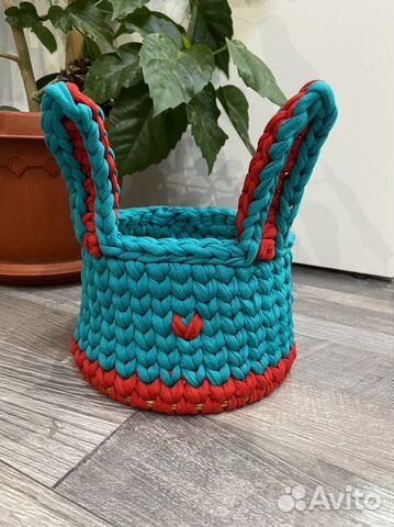 Корзинки, трикотажная пряжа