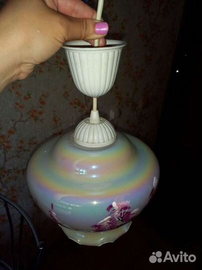 Люстра потолочная бу