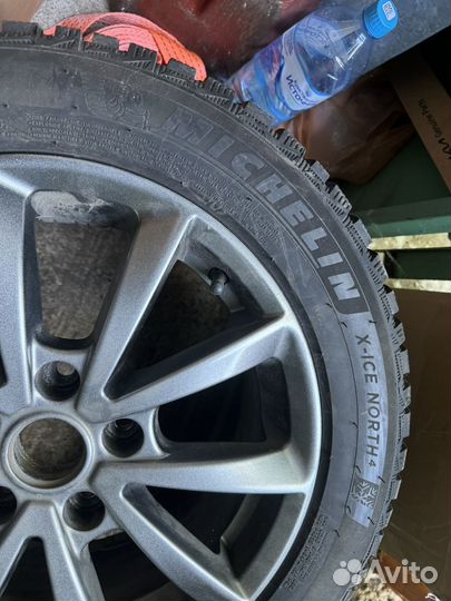 Зимние колеса Michelin 205/55/16 toyota auris