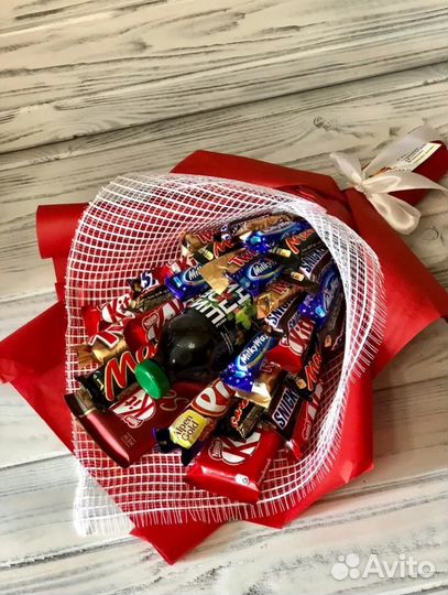 Букеты и композиции из сладостей