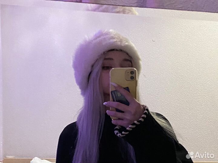 Меховая повязка на голову