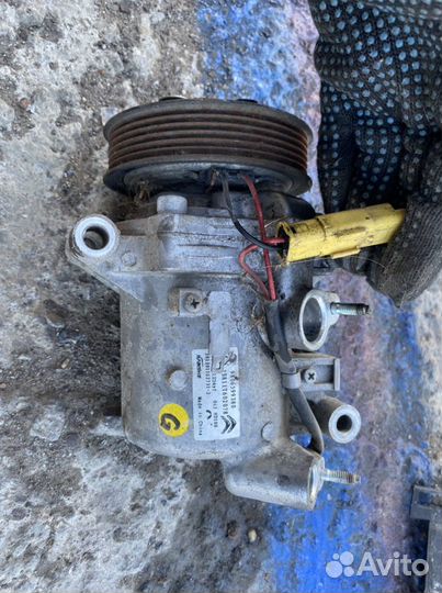 Компрессор кондиционера citroen C-Elysee