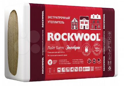 Rockwool Лайт Баттс Экстра 50 мм