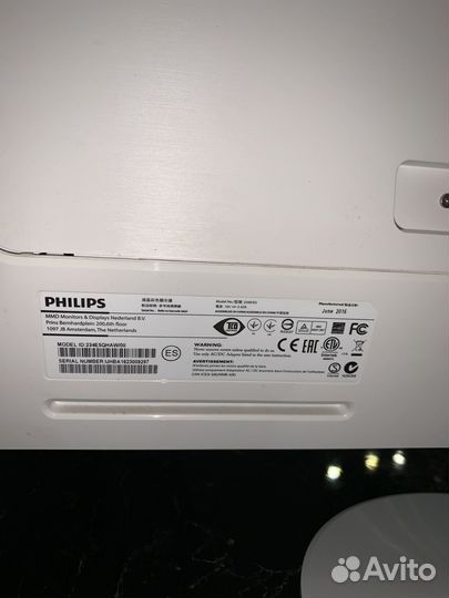 Монитор philips 234e