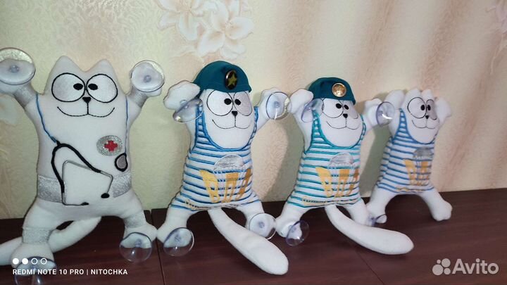 Мягкая игрушка котик