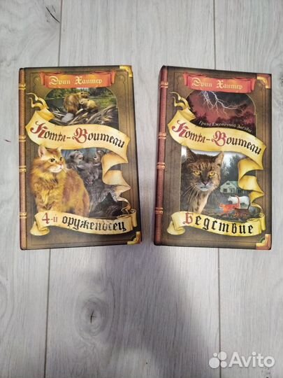 Книги коты воители