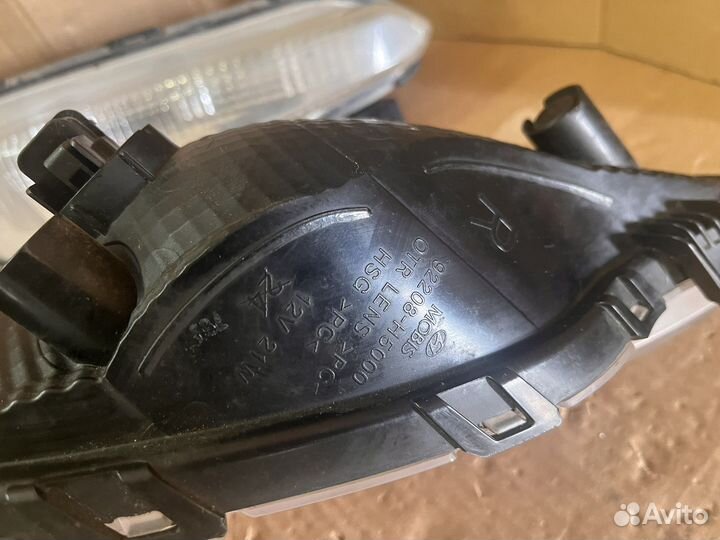 Туманки на hyundai solaris 2 17-20г