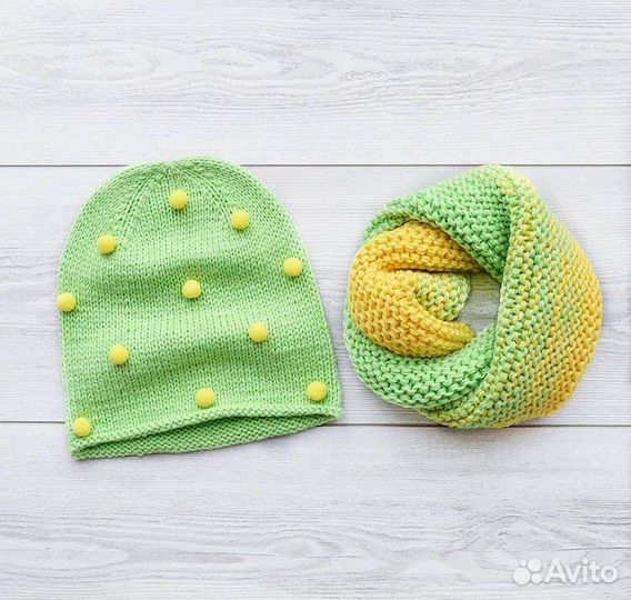 Шапки и снуд осень