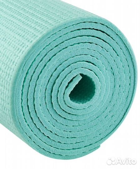 Коврик для йоги и фитнеса FM-101, PVC