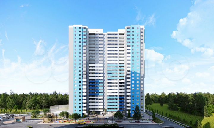 Квартира-студия, 26,2 м², 13/25 эт.